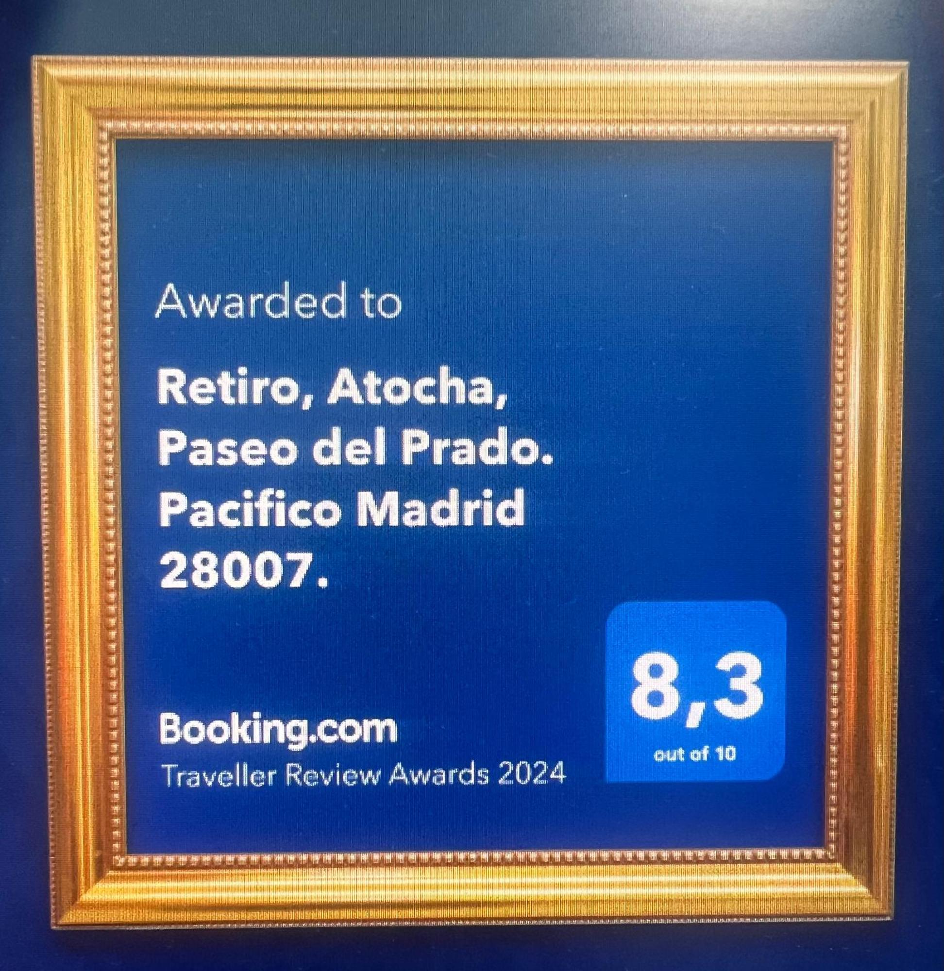 Retiro, Atocha, Paseo Del Prado. Pacifico Madrid 28007.アパートメント エクステリア 写真